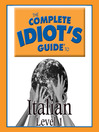 Cover image for The Complete Idiot's Guide to Italian